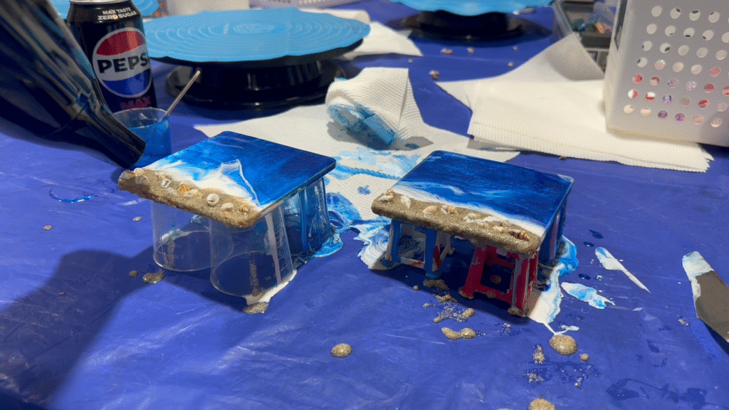 Beach Resin Coasters