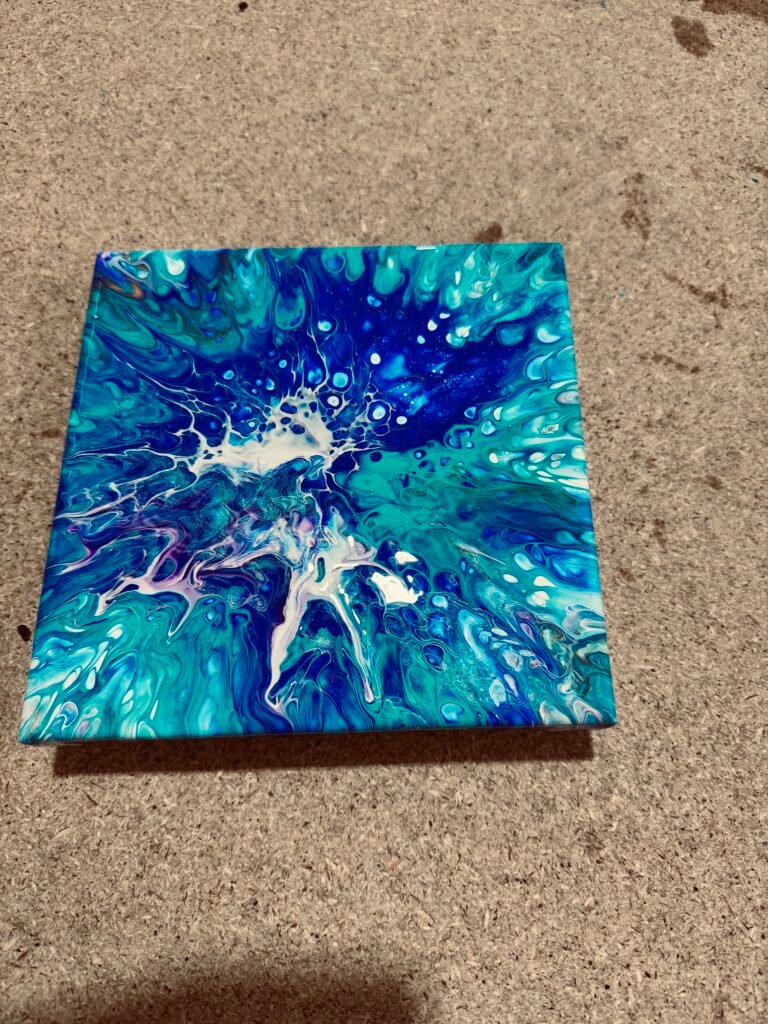 Acrylic Flow Paint Art