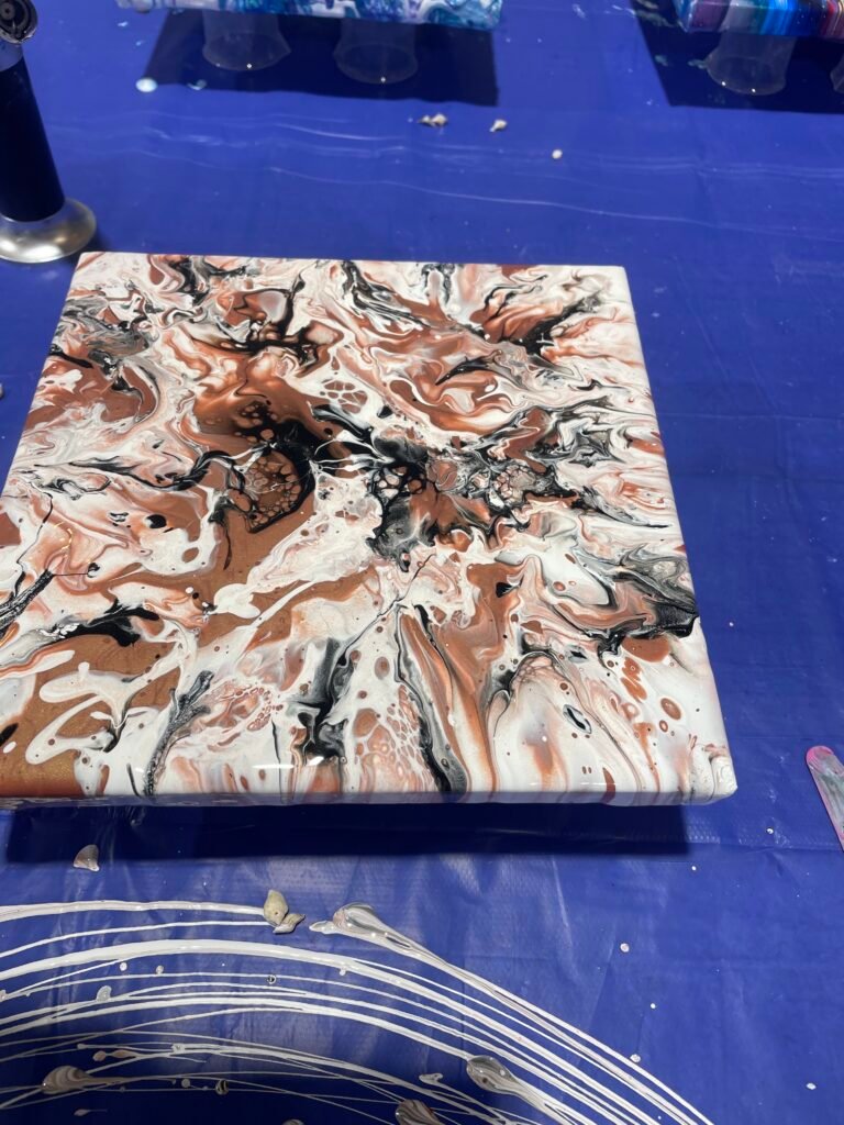 Acrylic Paint Flow Art