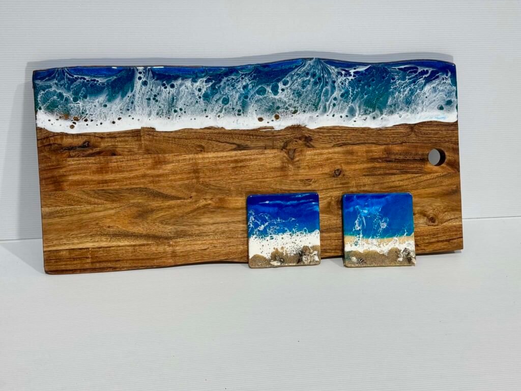Beach Scene Resin Art Workshops