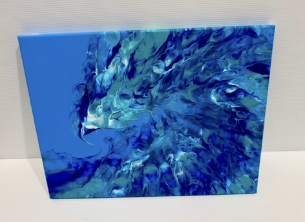 Acrylic Paint Beach Scene