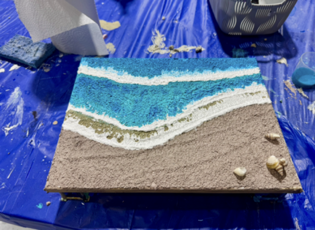Textured Beach Art Workshops