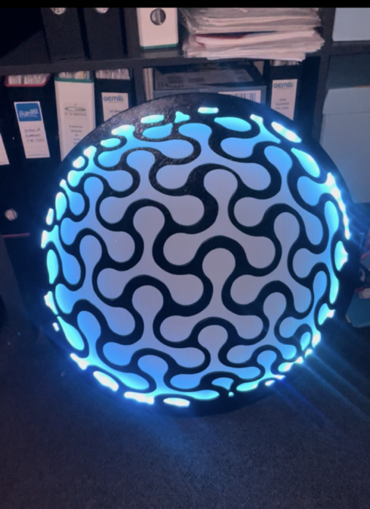 LED 3D Art 90CM Diameter