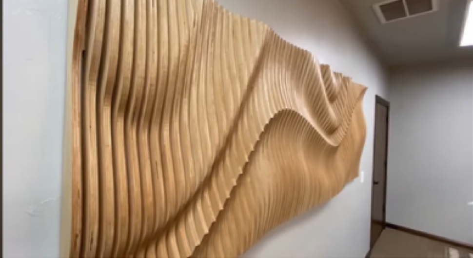 Parametric Wall MDF 180 CM X90CM