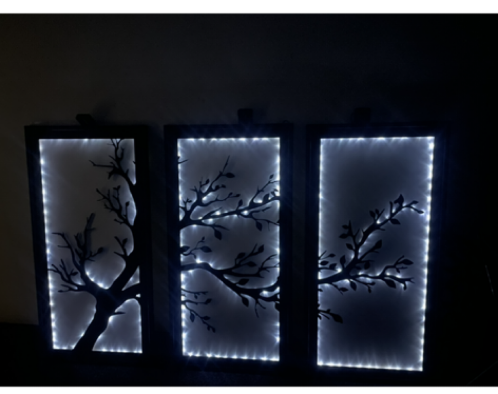 LED solar Screen Panels Marine Panel 110 X75 CM each 